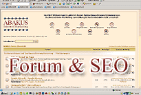 Suchmaschinenoptimierung eines Forums