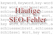 Häufige SEO-Fehler