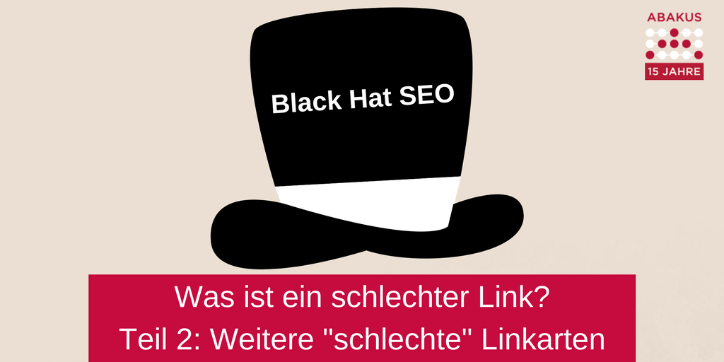 Was ist ein schlechter Link? Teil 2