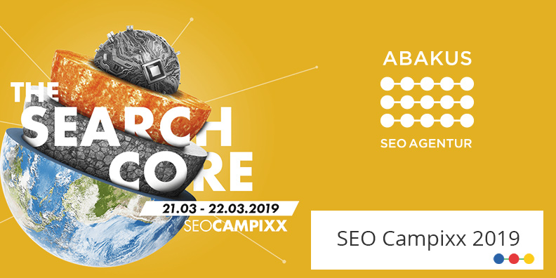 SEO Campixx Grafik Search Core mit ABAKUS Logo