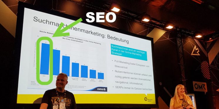 Suchmaschinenmarketing Screenshot