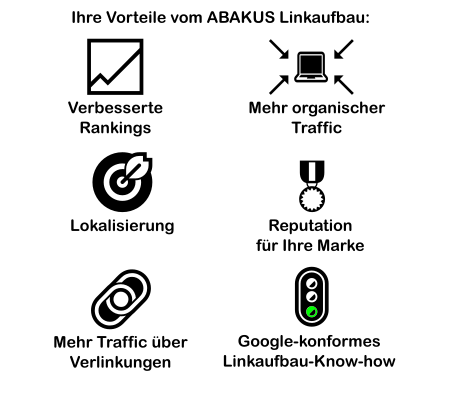 Infografik Vorteile Linkaufbau