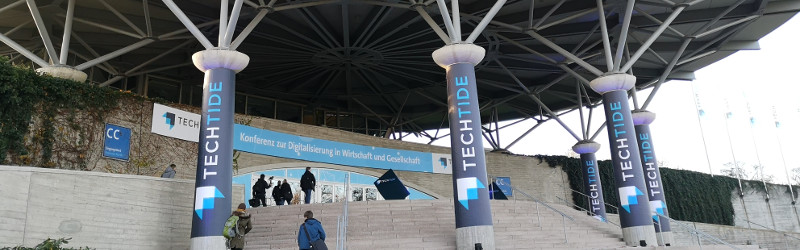 TECHTIDE Eingangsbereich
