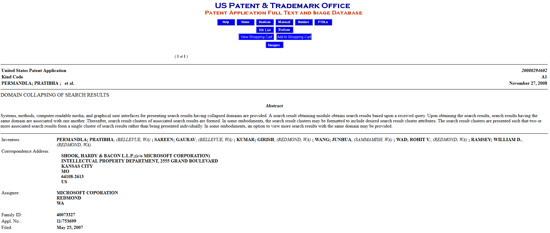 Google Patent