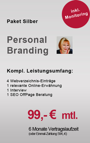 Personal Brand Paket Silber