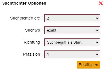 Suchtrichter Rezepte
