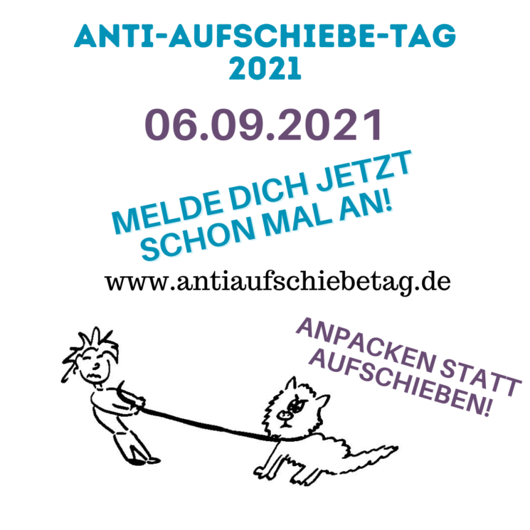 Anti-Aufschiebe-Tag 2021