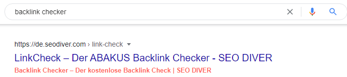 SERP LinkCheck SEO DIVER - Screenshot 2