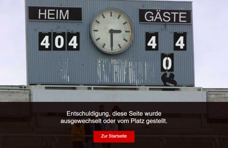 404-Seite kicker.de