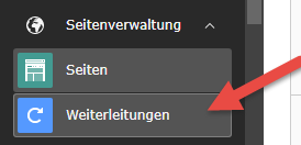 Weiterleitungen Typo3