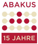 15 Jahre ABAKUS Logo
