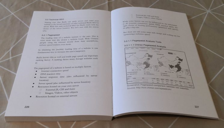 Einführung zu Pagespeed für China inklusive Vorstellung geeigneter Tools; Quelle: Buch „SEO for China“ von Kun Tang und Marcus Pentzek