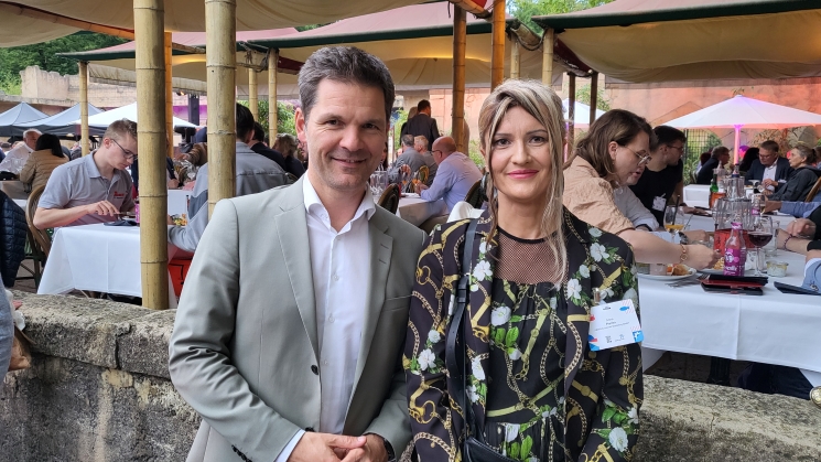 Sommerempfang Hannover Wirtschaftsförderung, Steffen Krach Regionspraesident Hannover, Anna Pianka ABAKUS