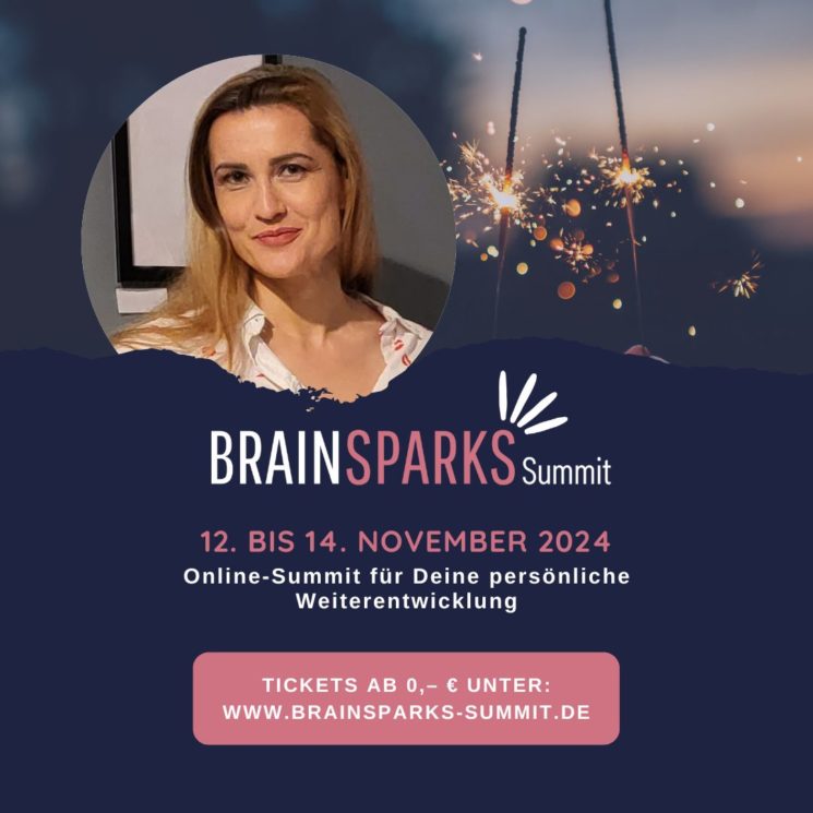 Brainsparks Summit Herbst 2024 mit Vortrag zu Personal Branding mit Anna Pianka von der ABAKUS Internet Marketing GmbH