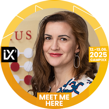 ABAKUS Internet Marketing Linkaufbau-Expertin Anna Pianka CAMPIXX 2025
