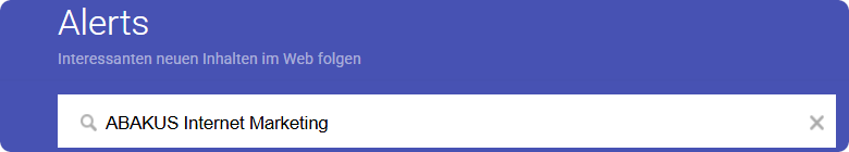 Google Alert