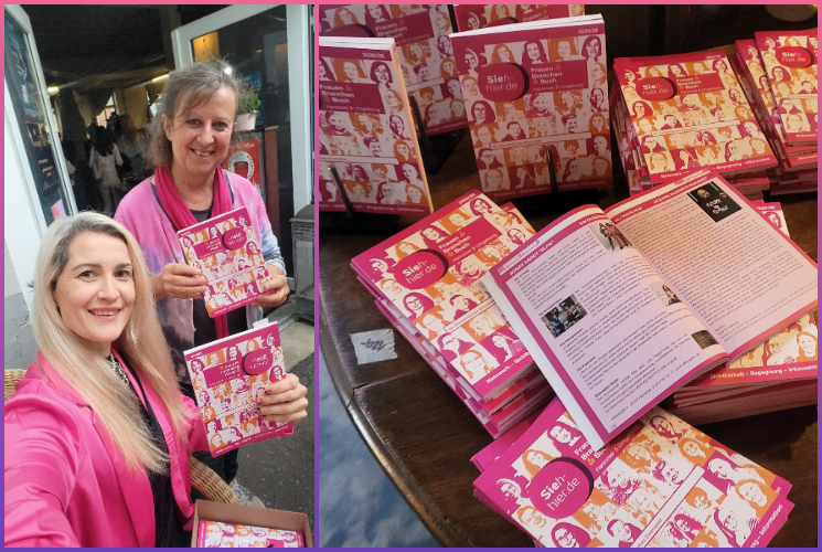 FrauenBranchenBuch Launch Anna Pianka und Gil Leichtle