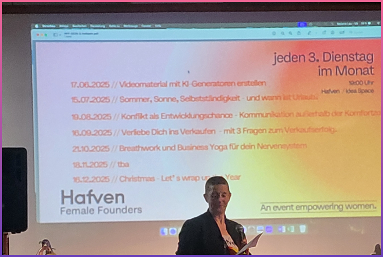 Hafven Female Founders Events - Dörte Dillenburger