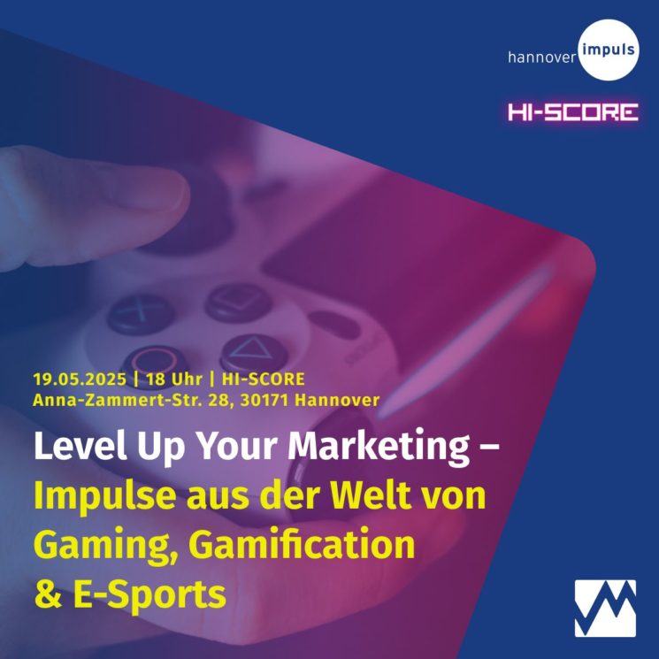 Marketing Club Hannover e. V. Event zu Gaming in HI-SCORE mit Sercan Yücebas