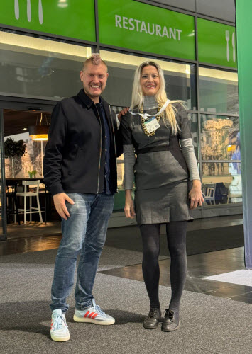 Sascha Lobo und Anna Pianka