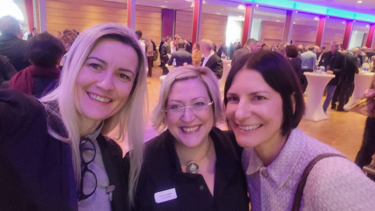 v. l. n. r.: Anna Pianka, Melanie Thiem und Sandra Kuwatsch