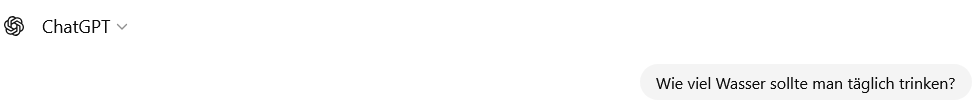 Chat GPT Antwort