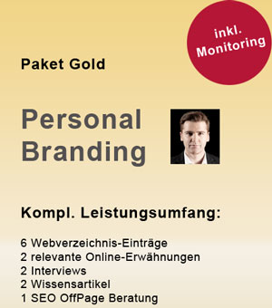 Personal Branding Paket Gold