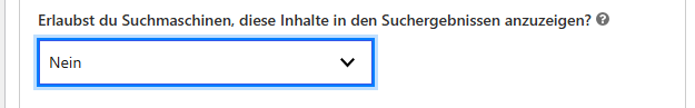 Seiten aus Sitemap entfernen - Yoast